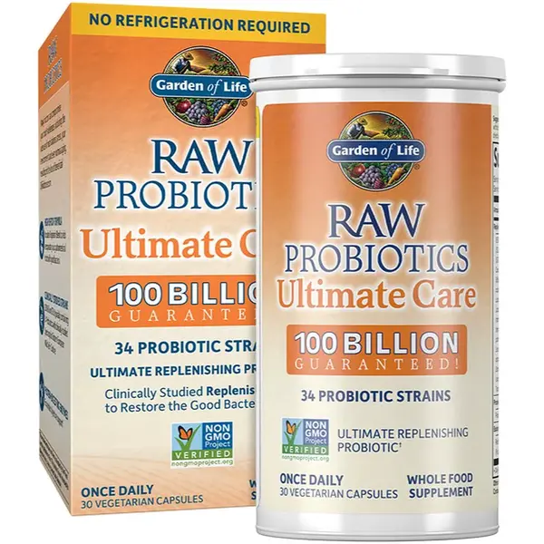 Garden of Life RAW Probiotics Ultimate Care komplexné probiotikum 30 ks