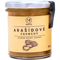 NATU Arašidový krém crunchy orechová nátierka 300 g