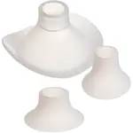 Canpol babies Replacement Silicone Parts for Breast Pumps Flanges & Inserts Set (24/21/19mm) náhradný silikónový lievik a vložky k odsávačke materskéh