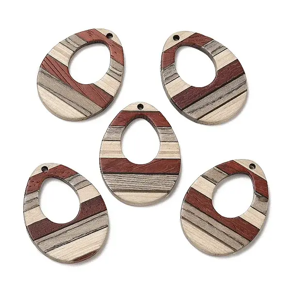 Wenge Wood & Sandalwood & White Ash Pendants