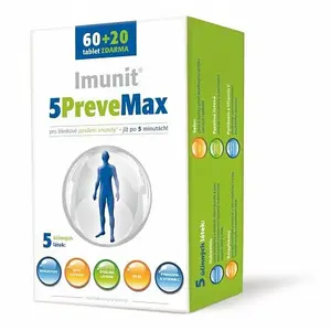 5PreveMax Imunit nukleotidy+betaglukan 60+20 tablet