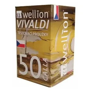 Wellion Vivaldi Calla Glukózové Diagnostické Proužky proužky testovací  diagnostické do glukometrů call