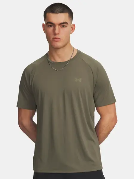 Pánské tričko Under Armour UA Tech 2.0 SS Tee-GRN - Pánské