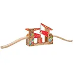 Bigjigs Rail Dvojitý zdvíhací most Graffiti