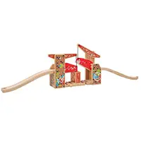 Bigjigs Rail Dvojitý zdvíhací most Graffiti