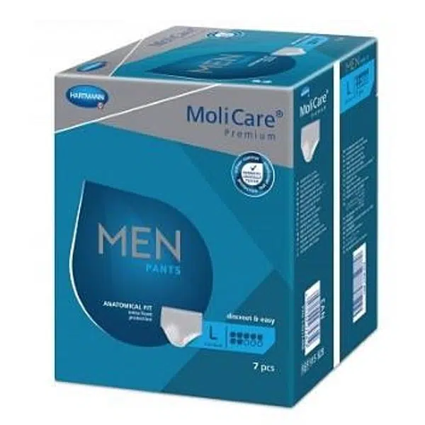 Molicare Men Pants navlékací kalhotky 5 kapek L boky 100-150cm 1001ml 7ks