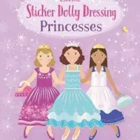 Sticker Dolly Dressing Princesses - Fiona Watt