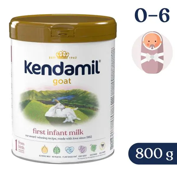 Kendamil Kozie počiatočné mlieko 1 (800 g)