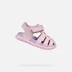 Pink Girls' Sandals Geox Fusbetto - Girls