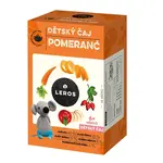 Leros Dětský čaj pomeranč 6m 20x2g