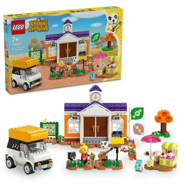 LEGO® Animal Crossing™ 77052 K.K. a koncert na námestí