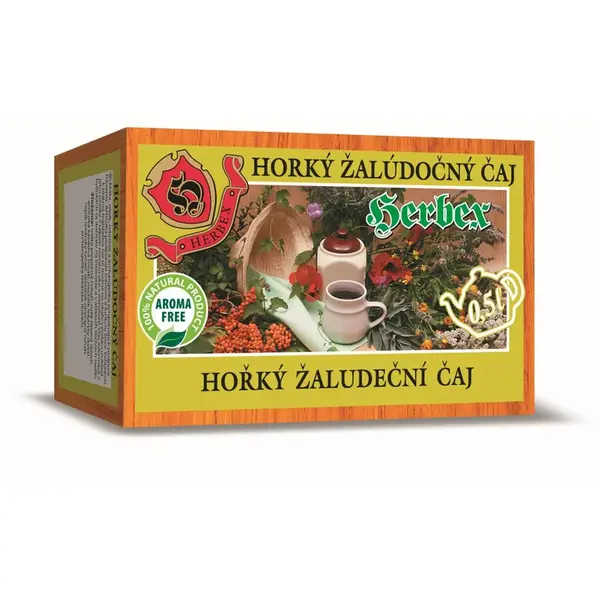 Herbex Žaludeční hořký čaj 20x3g sáčků