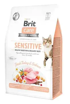 Brit Care Cat GF Sensitive Healthy Digestion & Delicate Taste 0,4kg