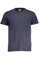 GIAN MARCO VENTURI MEN'S SHORT SLEEVED T-SHIRT BLUE