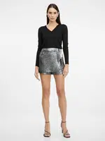 Silver women's shorts ORSAY - Women's
