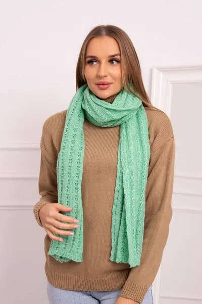 SL40 Women's scarf dark mint