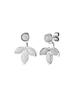 Lilies Moon Earrings
