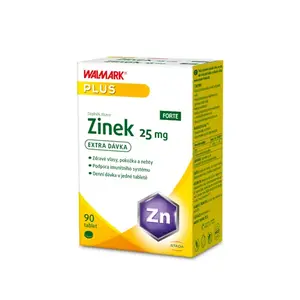 Walmark Zinek 25 mg,  organický zinek - citrát pro vysokou vstřebatelnost 90 tablet