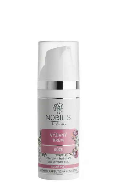 Nobilis Tilia Výživný krém Ruža 50 ml