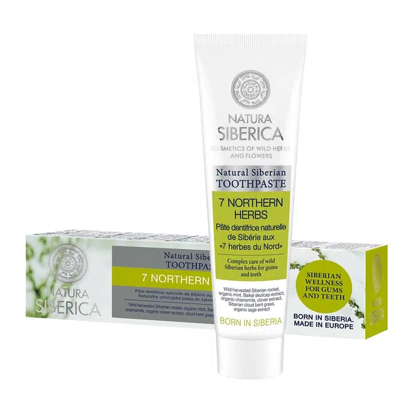 Natura Siberica Prírodná zubná pasta 7 Northern Herbs (Natural Siberian Toothpaste) 100 g