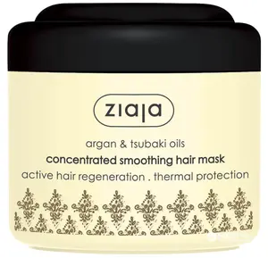Ziaja Uhladzujúca maska pre suché a poškodené vlasy Argan (Concentrated Smoothing Hair Mask) 200 ml