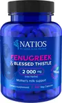 Natios Pískavica & Benedikt 2000 mg 120 vegánskych kapsúl