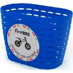 First Bike Košík na riadítka modrý