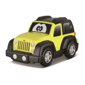 Bburago Jeep plastové autíčko žltý