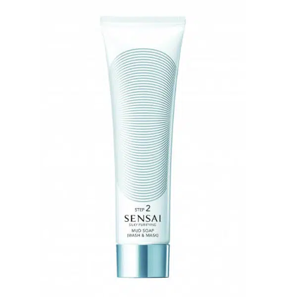 Sensai Pleťové mýdlo a maska 2 v 1 Silky Purifying Step Two (Mud Soap Wash & Mask) 125 ml