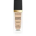 Eveline Cosmetics Wonder Match dlouhotrvající tekutý make-up s kyselinou hyaluronovou odstín 10 Light Vanilla 30 ml