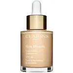 Clarins Skin Illusion Natural Hydrating Foundation rozjasňující hydratační make-up SPF 15 odstín 101W Linen 30 ml