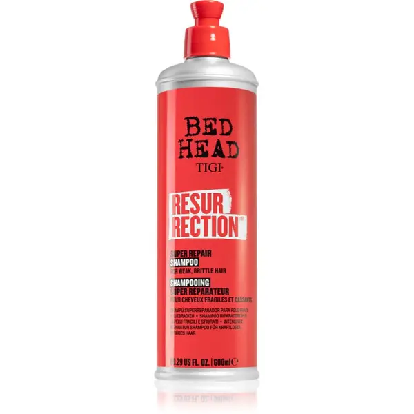 TIGI Repair System Resurrection Superrepair Shampoo ošetřující šampon pro slabé, namáhané vlasy 600 ml