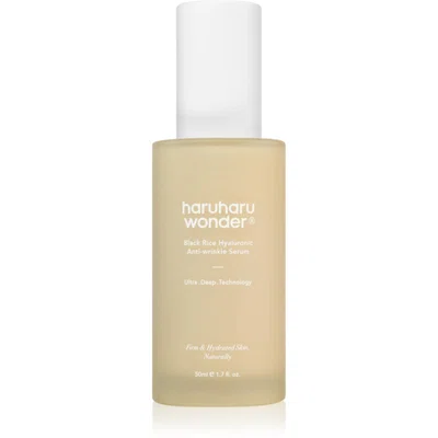 Haruharu Wonder Black Rice Hyaluronic Essence protivráskové a hydratační sérum 50 ml