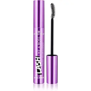 essence Lash Like a Boss řasenka pro objem, délku a oddělení řas odstín Ultra Black 9,5 ml