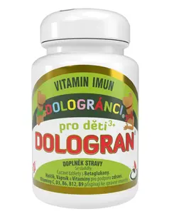 DOLOGRAN Dologránci pro děti 3+ Vitamin Imun 60 tablet