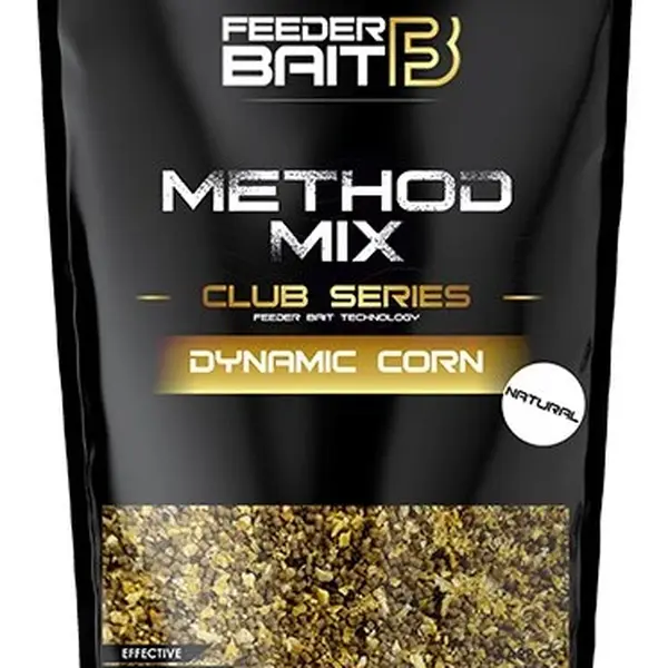 Feederbait method mix club series dynamic corn natural 800 g