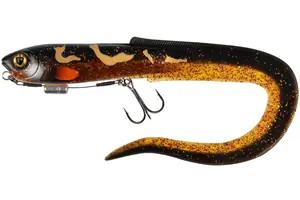 Fox rage gumová nástraha slick eel loaded uv burbot - 35 cm 102 g #3/0