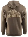 Grundéns mikina king of the lakes hoodie otter heater - xxl