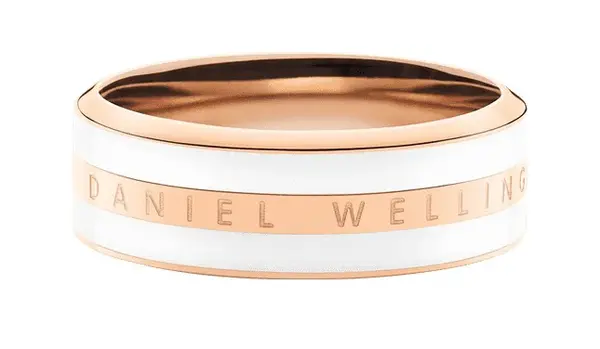 Daniel Wellington Módní bronzový prsten Emalie DW004000 60 mm