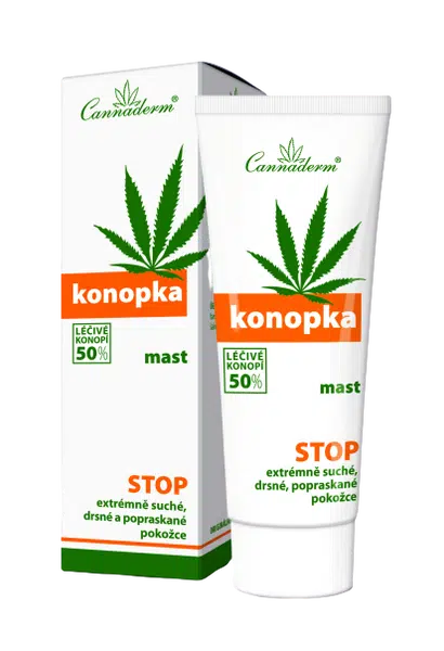 CANNADERM Konopka mast pro suchou pokožku 75 g