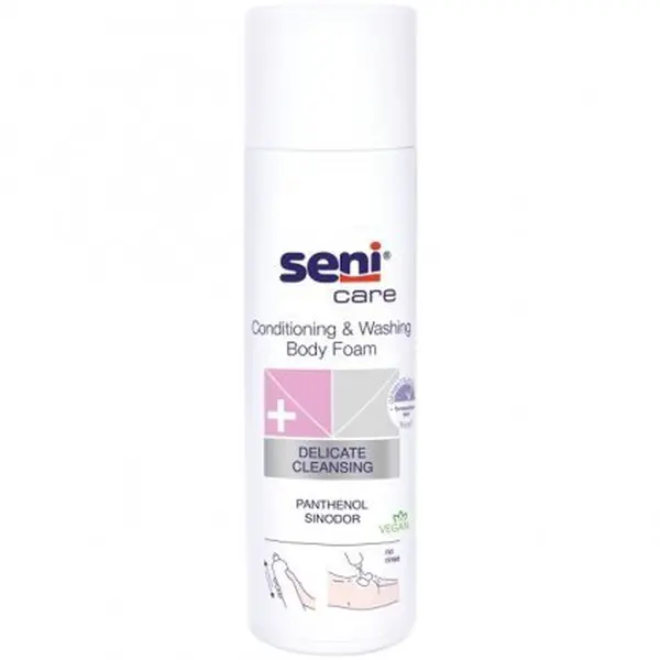 SENI CARE čisticí a ošetřující tělová pěna 250 ml