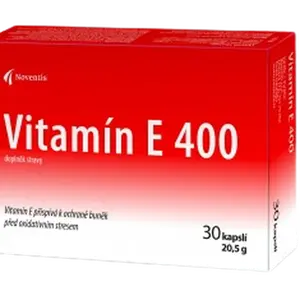 NOVENTIS Vitamín E 400 30 kapslí