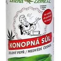 ZELENÁ ZEMĚ Konopná sůl pepř a medvědí česnek 165 g