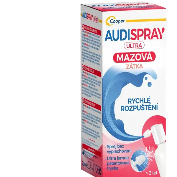 AUDISPRAY Ultra ušní sprej 20 ml