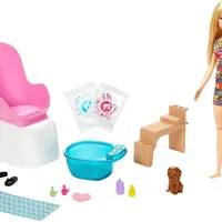 Barbie MANIKÚRA/PEDIKÚRA HERNÍ SET
