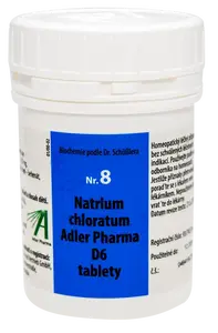 ADLER PHARMA Nr. 8 Natrium chloratum  D6 2000 tablet