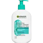 GARNIER Skin Naturals zklidňující čisticí krém s kyselinou hyaluronovou a aloe vera, 250 ml