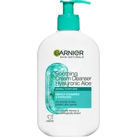 GARNIER Skin Naturals zklidňující čisticí krém s kyselinou hyaluronovou a aloe vera, 250 ml