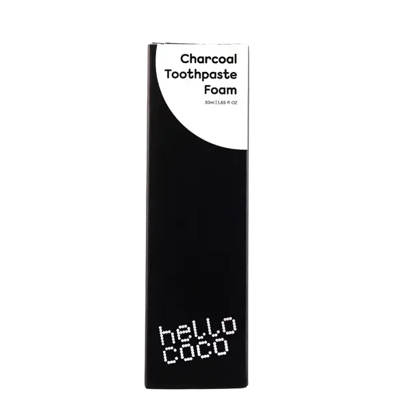 HELLO COCO  Charcoal Toothpaste Foam 50 ml
