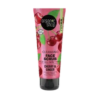 ORGANIC SHOP Čistící peeling pro všechny typy pleti Třešeň a zázvor 75 ml